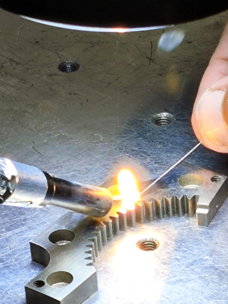 Solda a laser para inox